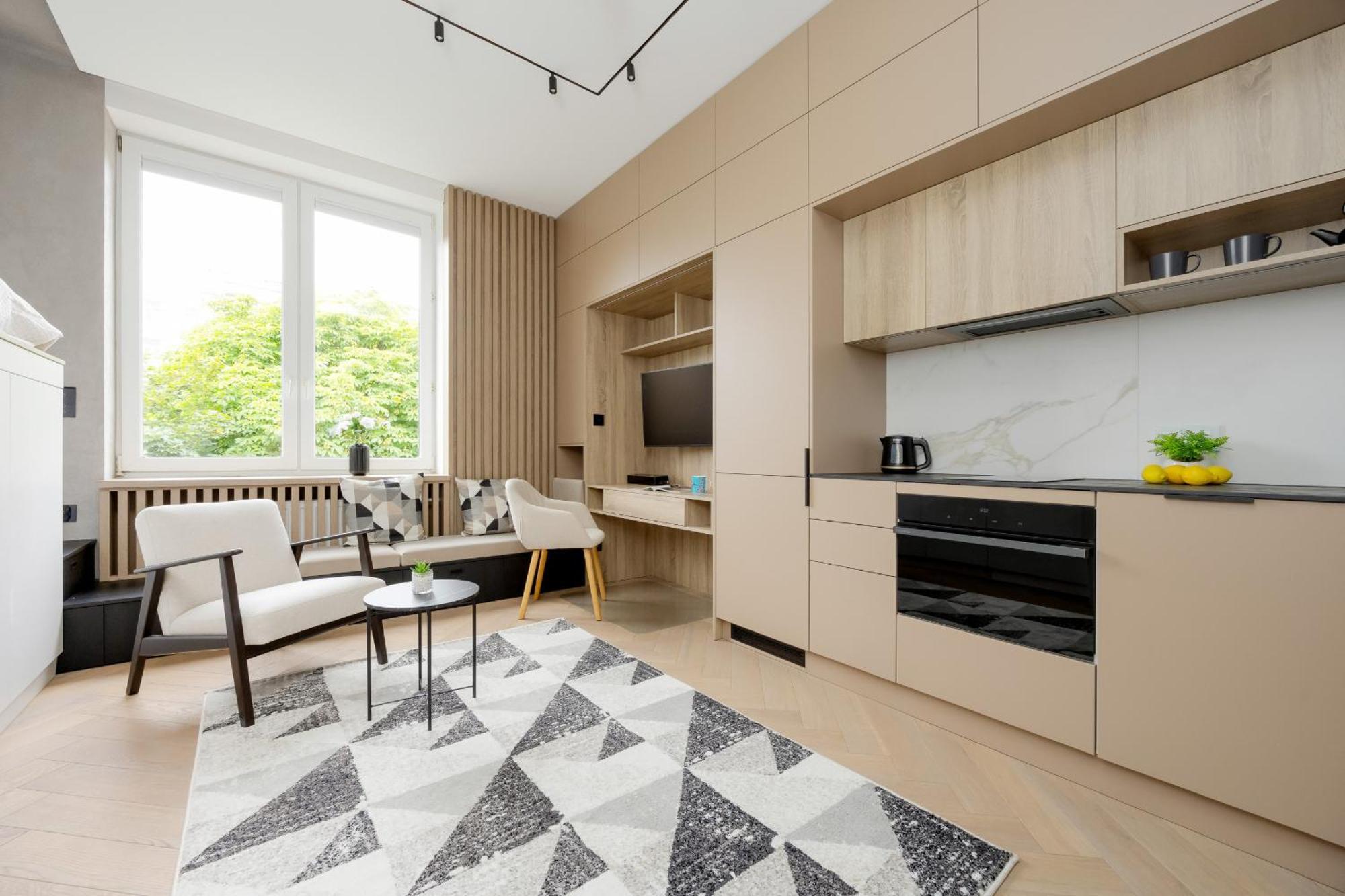 Lägenhet Przytulne W Zielonej Okolicy Srodmiescia By Renters